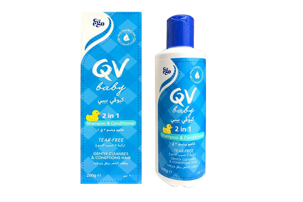 QV BABY 2 IN 1 SHAMPOO AND CONDITIONER 200 GM - Milano Pharmacy