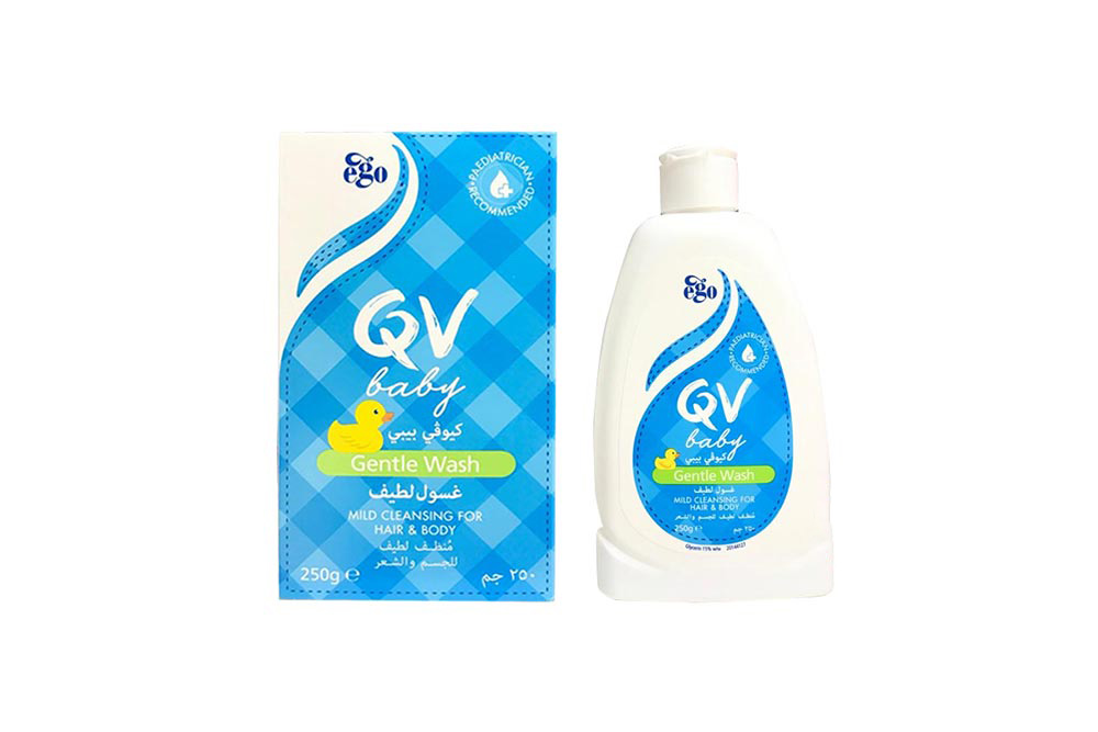 QV BABY GENTLE WASH 250 GM - Milano Pharmacy