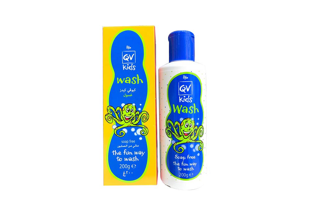 QV KIDS WASH 200 GM - Milano Pharmacy