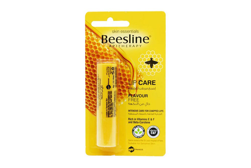 BEESLINE LIP CARE FLAVOUR FREE 4GM - Milano Pharmacy