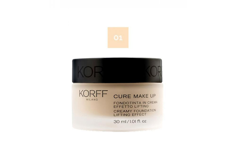 KORFF CURE MAKE UP CREAMY FOUNDATION 01 30ML - Milano Pharmacy