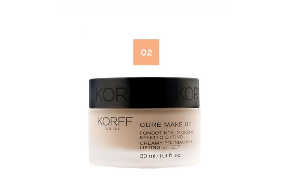 KORFF CURE MAKE UP CREAMY FOUNDATION 02 AMANDY 30ML - Milano Pharmacy