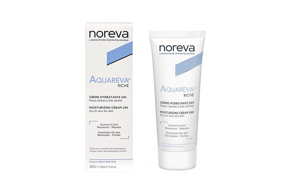 NOREVA  AQUAREVA RICHE MOISTURIZING CREAM 24H 40ML - Milano Pharmacy