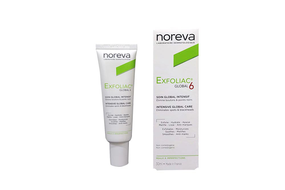 NOREVA EXFOLIAC GLOBAL 6 CREAM 30 ML - Milano Pharmacy