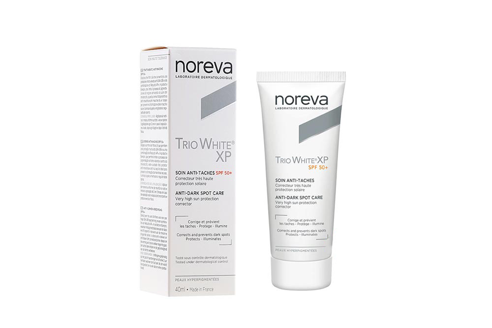 NOREVA TRIO WHITE XP SPF50 PLUS ANTI DARKSPOT CREAM 40 ML - Milano Pharmacy