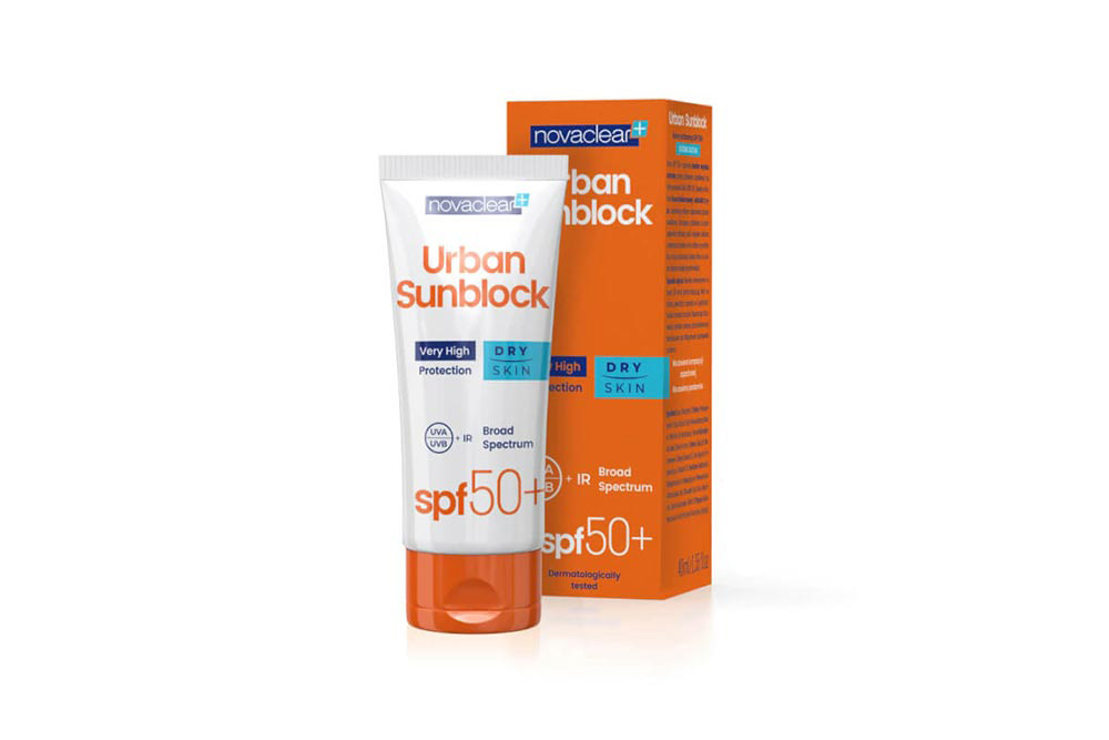 NOVACLEAR URBAN SUNBLOCK DRY SKIN SPF50 PLUS CREAM 40 ML - Milano Pharmacy