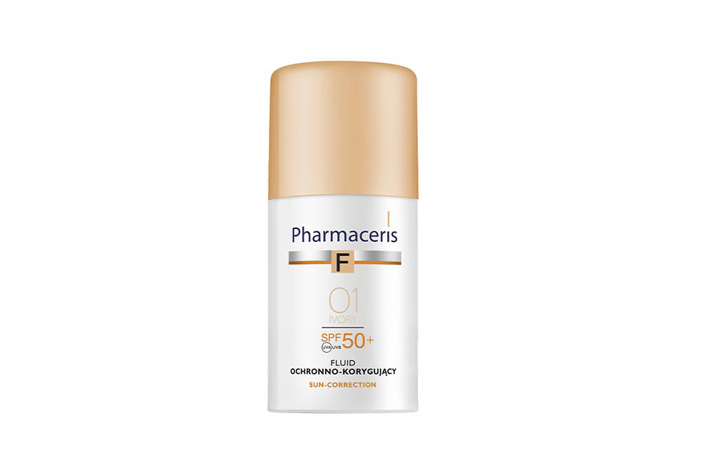 PHARMACERIS F SUN CORRECTION 01 IVORY SPF 50 30 ML - Milano Pharmacy