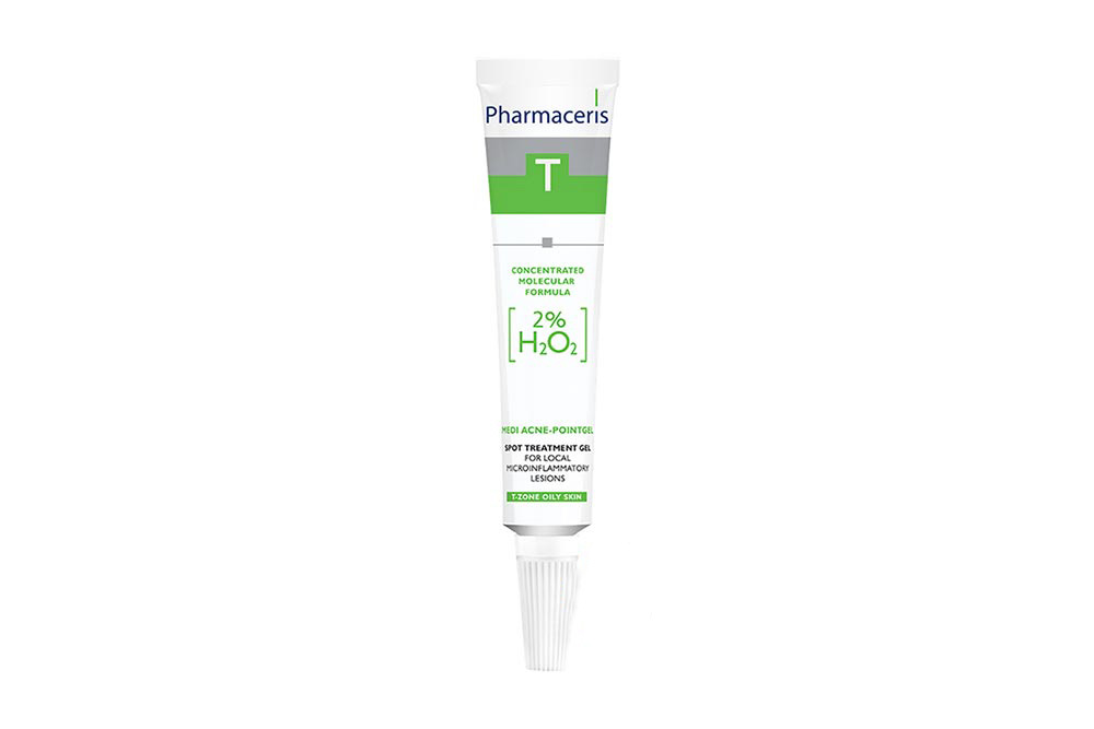 PHARMACERIS T  2% H2O2  SPOT TREATMENT GEL 10 ML - Milano Pharmacy