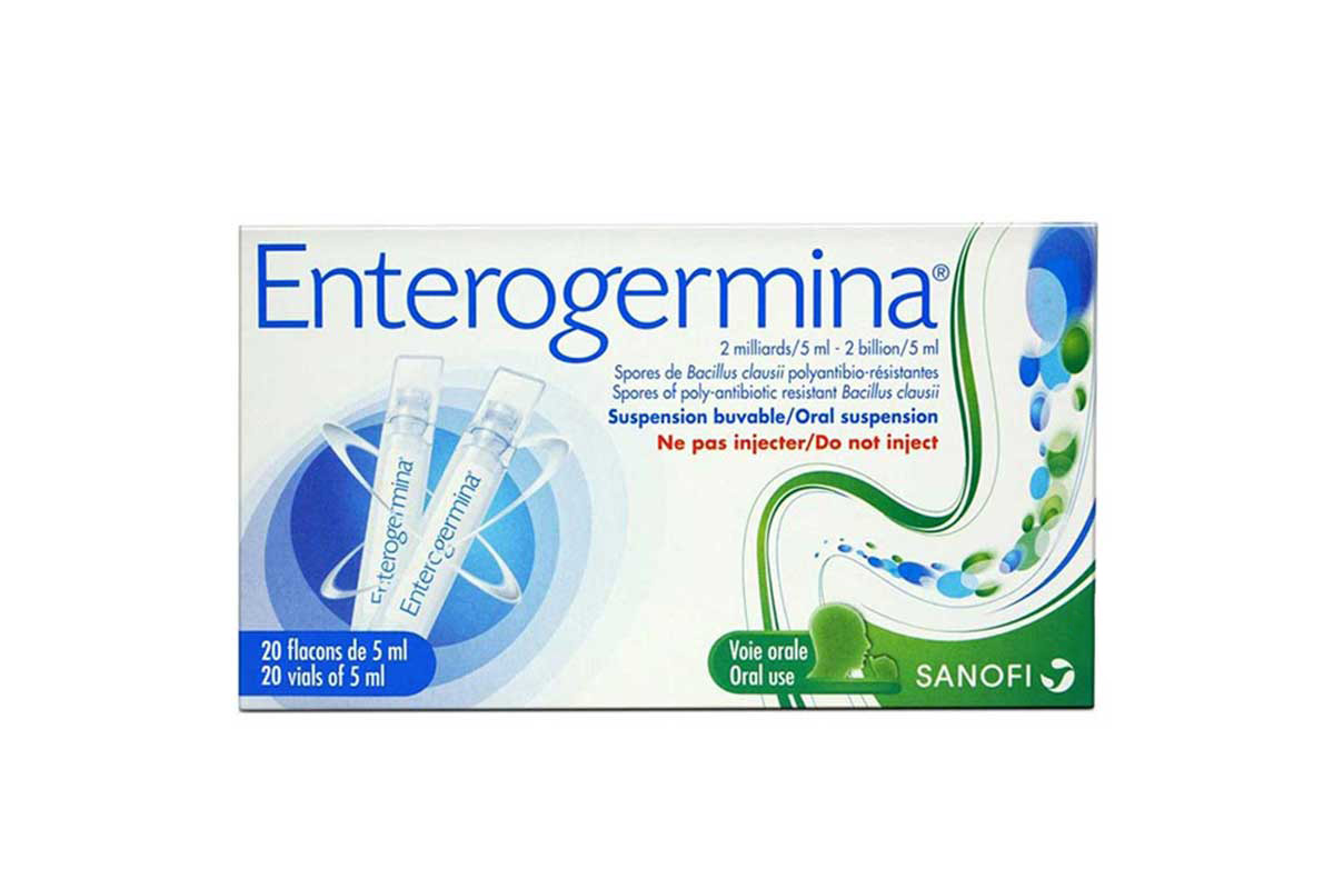 ENTEROGERMINA 20 VIALS 5 ML - Milano Pharmacy