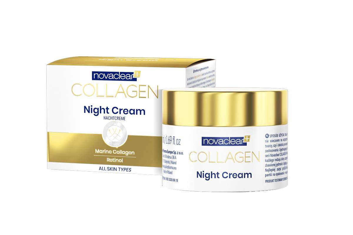 NOVACLEAR COLLAGEN NIGHT CREAM 50 ML - Milano Pharmacy