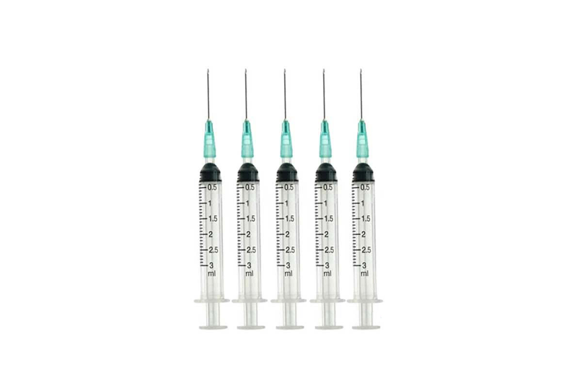 EUROMED DISPOSABLE SYRINGE 3ML 5 PCS - Milano Pharmacy