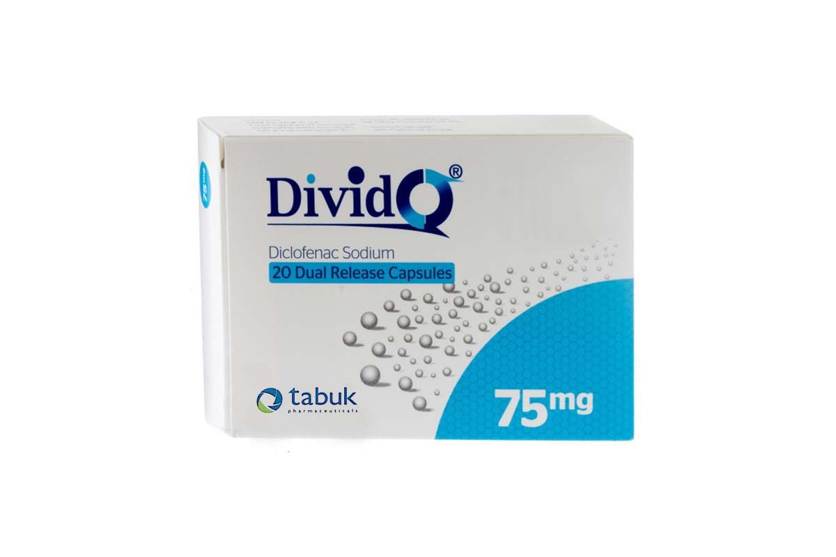 DIVIDO 75MG DUAL RELEASE  20 CAP - Milano Pharmacy