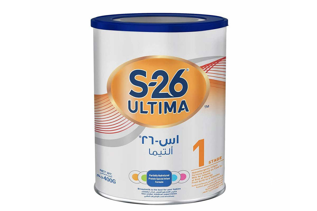 S 26 ULTIMA NO 1 STAGE MILK FROM BIRTH TO 6 MONTH 400 GM - Milano Pharmacy