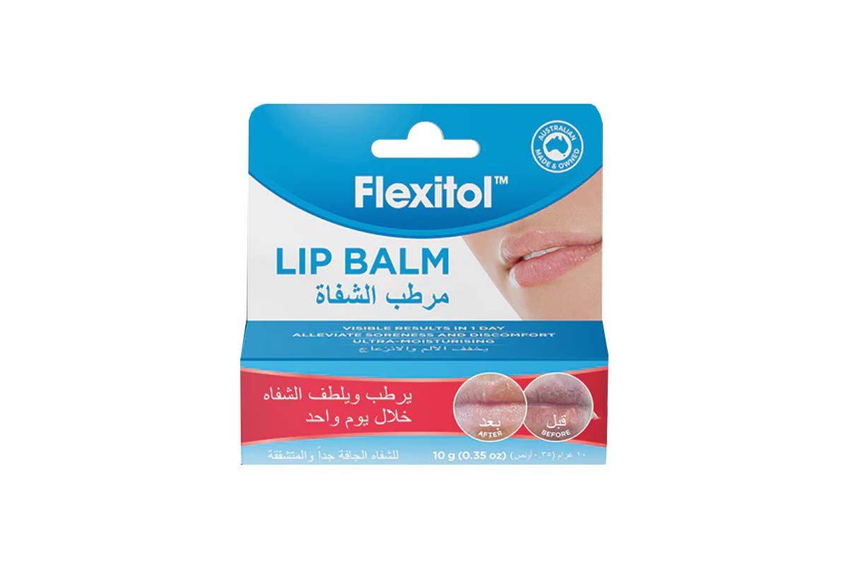 FLEXITOL LIP BALM FLAVORLESS 10 GM - Milano Pharmacy