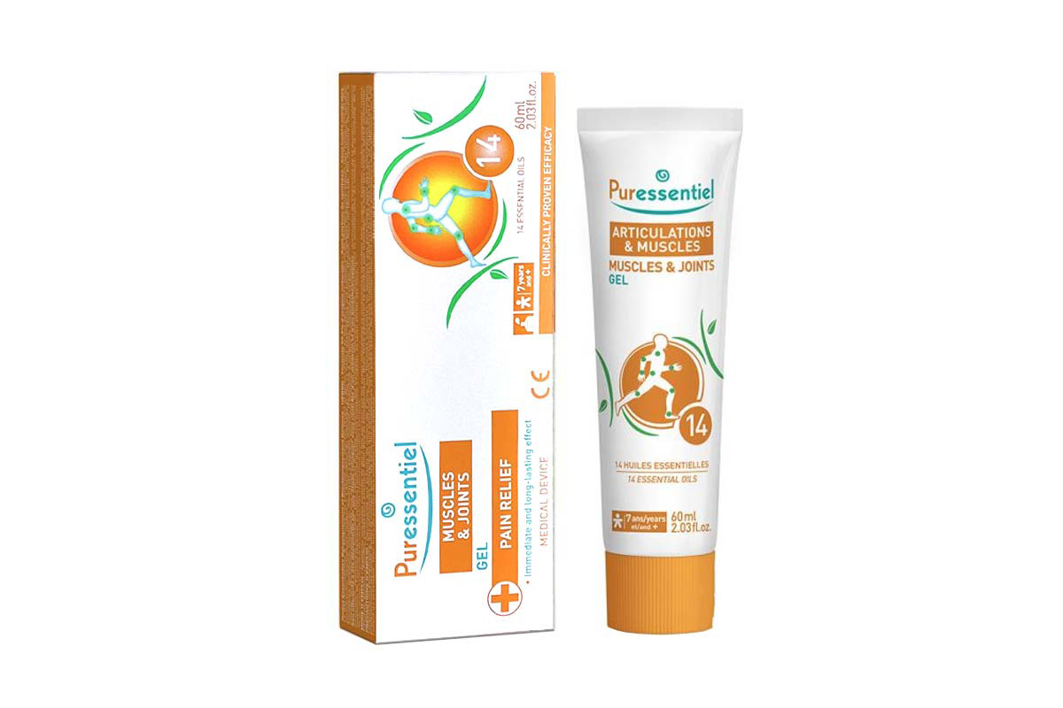 PURESSENTIEL MUSCLES AND JOINTS PAIN RELIEF GEL 60 ML - Milano Pharmacy