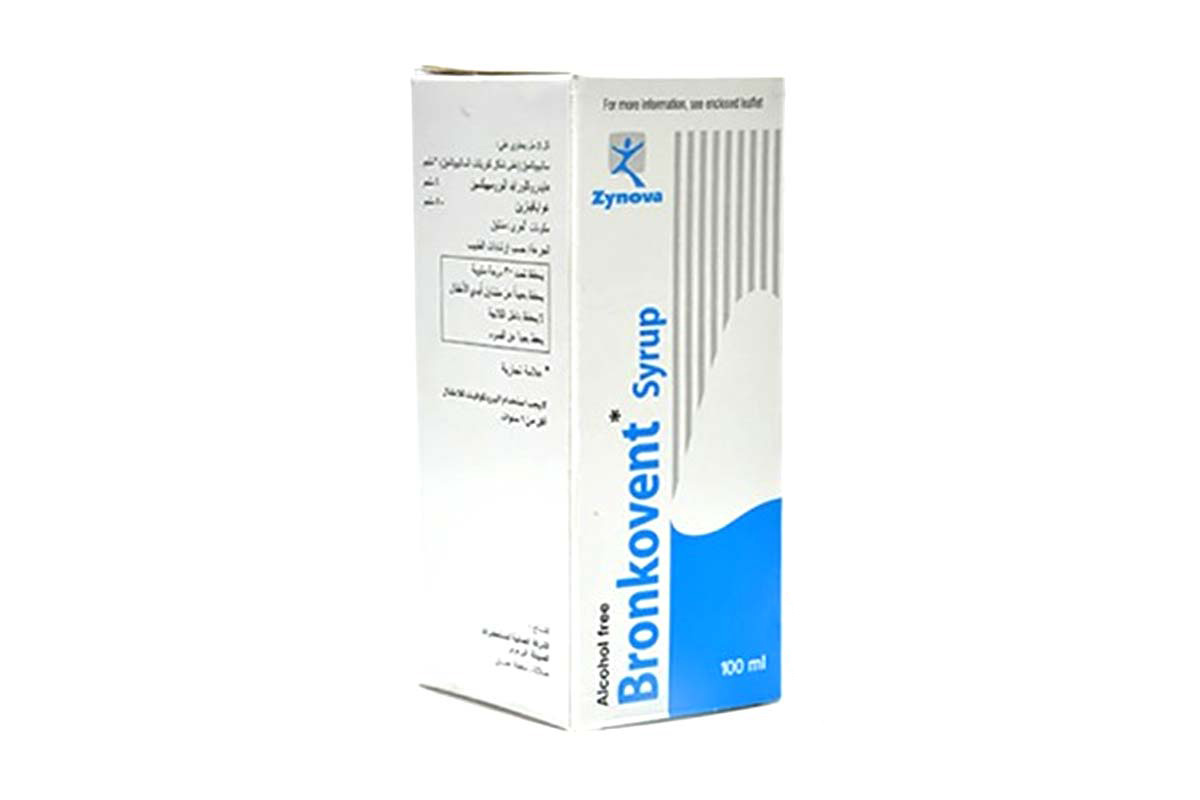 BRONKOVENT SYRUP 100 ML - Milano Pharmacy