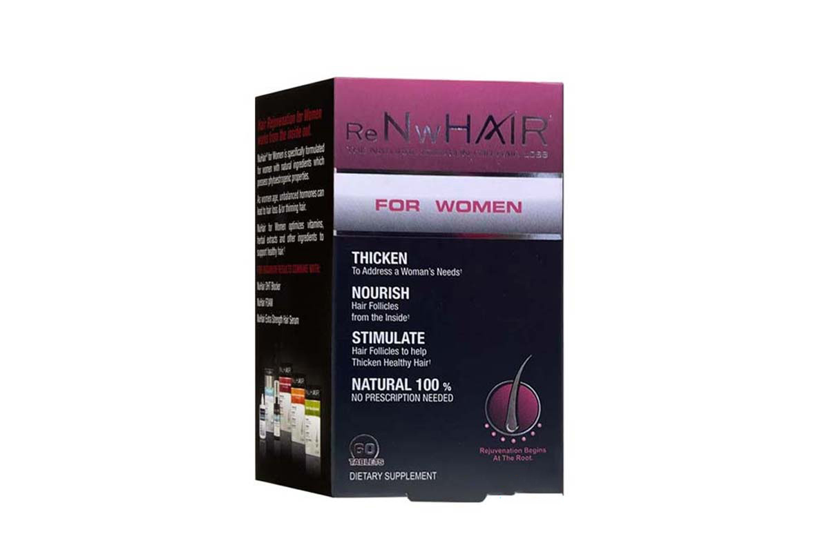 HEALTH NATURE RENWHAIR FOR WOMEN 60 TABLETS - Milano Pharmacy