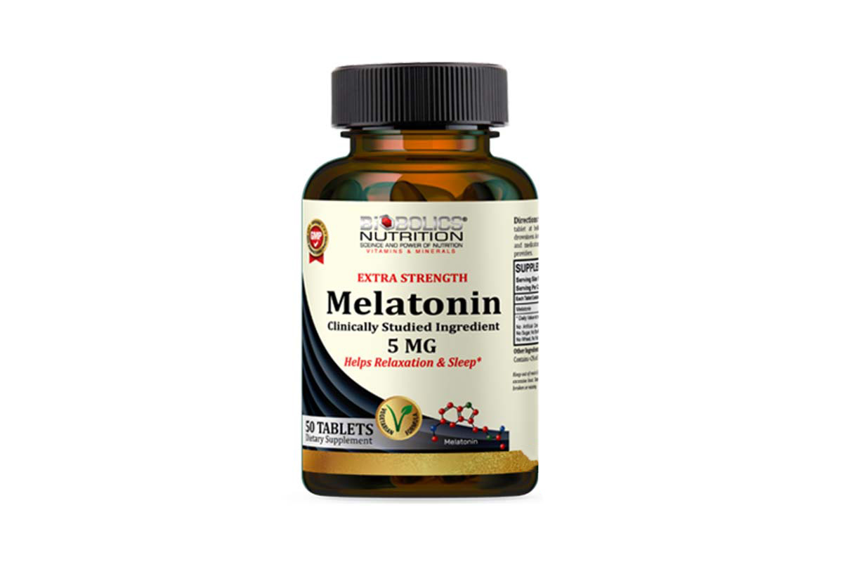 BIOBOLICS MELATONIN 5MG 50 TABLETS - Milano Pharmacy