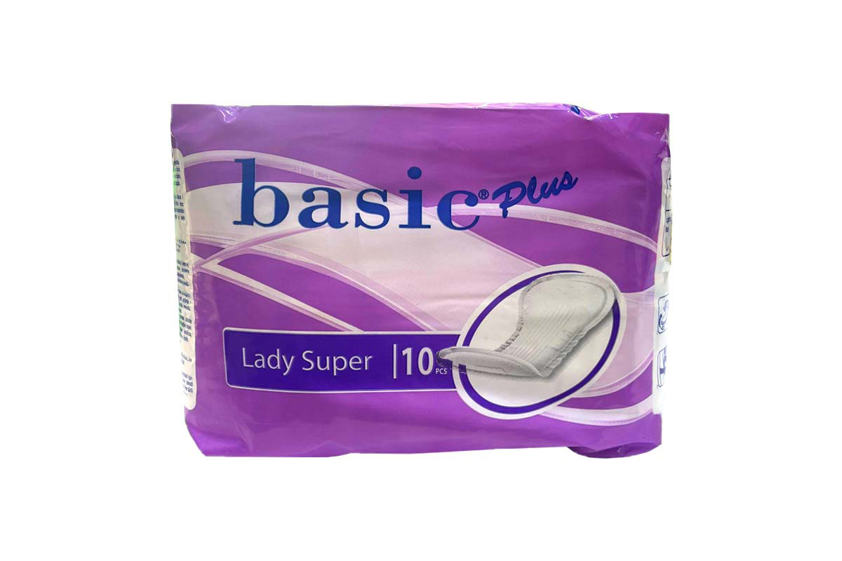 BASIC PLUS LADY SUPER 10 PCS - Milano Pharmacy