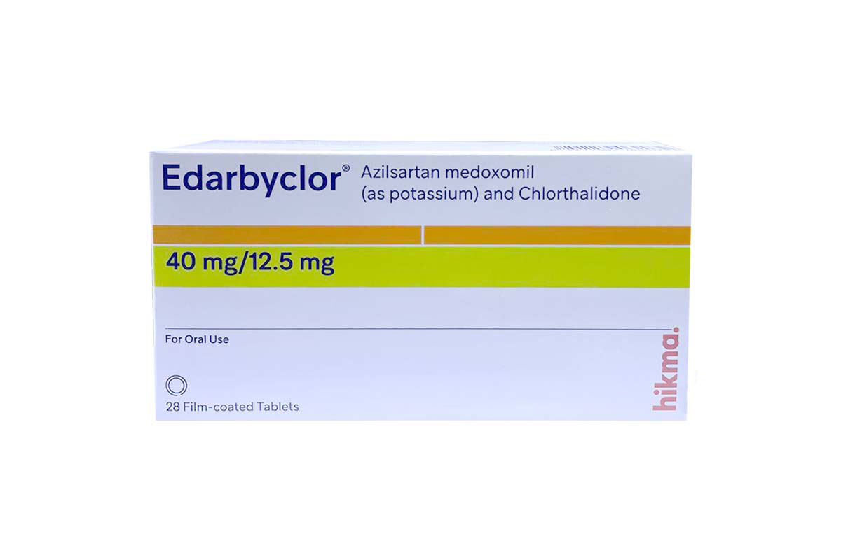 EDARBYCLOR 40/12.5MG 28 TABLETS - Milano Pharmacy