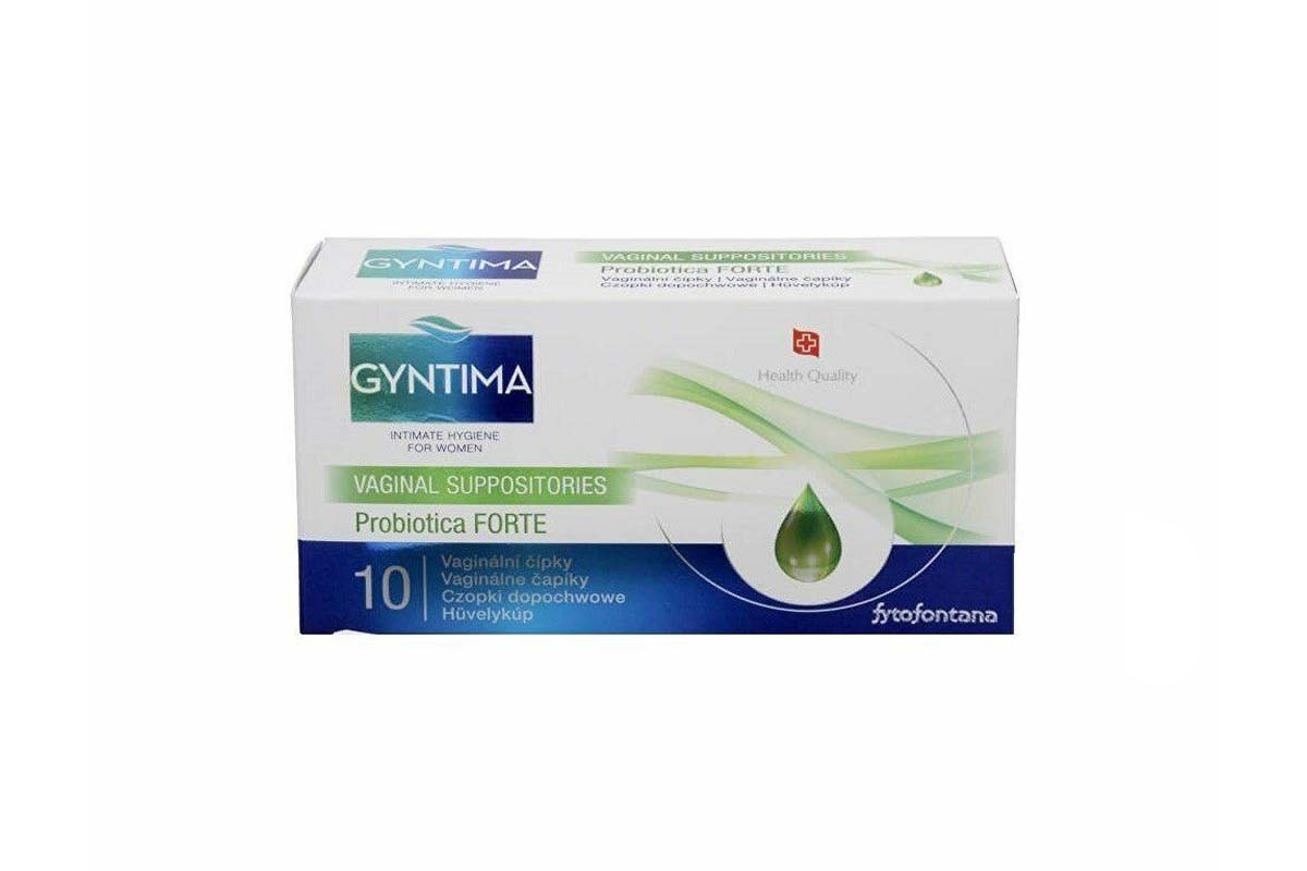 FYTOFONTANA GYNTIMA PROBIOTICA FORTE VAGINAL 10 SUPPOSITORIES - Milano Pharmacy