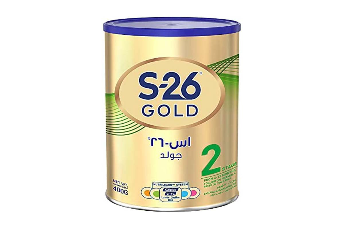 S 26 GOLD NO 2 MILK FROM 6 TO 12 MONTHS 400 GM - Milano Pharmacy