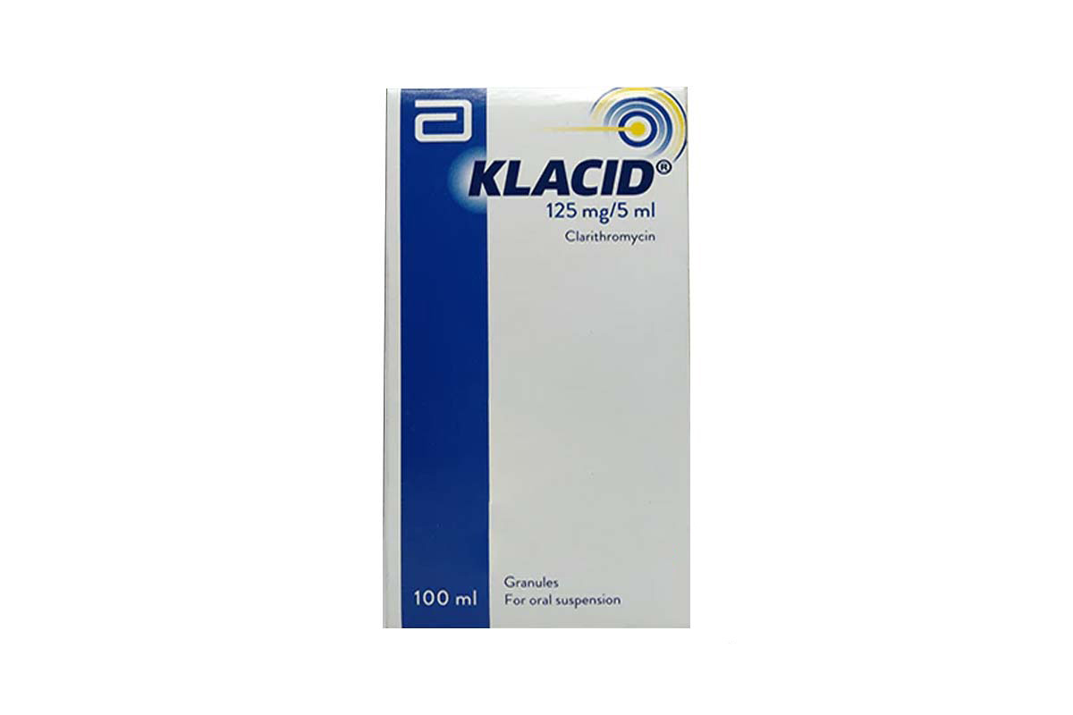 KLACID SUSPENSION 125MG/5ML 100 ML - Milano Pharmacy