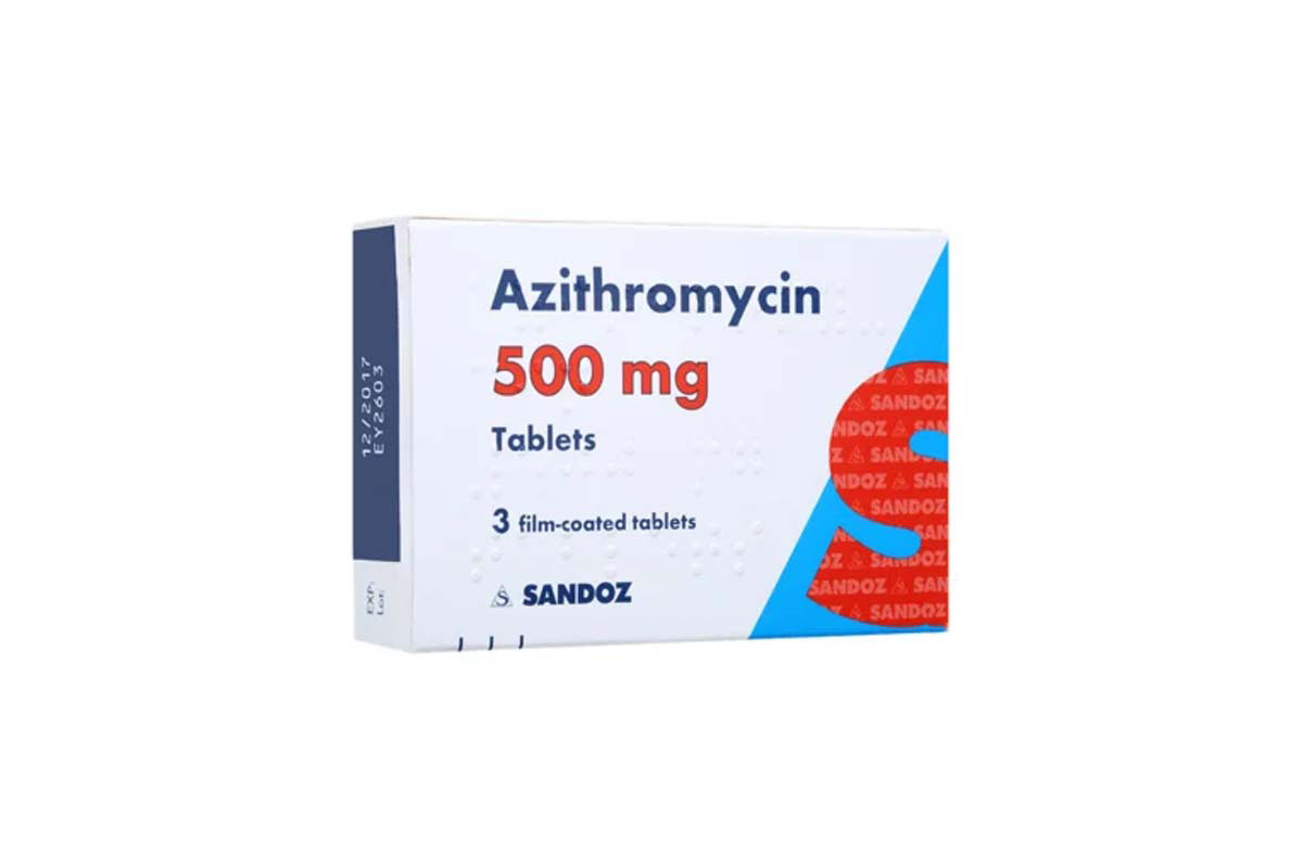 AZITHROMYCIN SANDOZ 500 MG 3 S - Milano Pharmacy