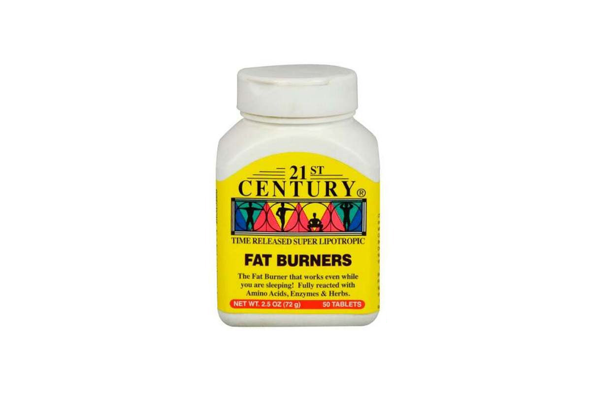 21 CENTURY FAT BURNERS 50 TABLETS - Milano Pharmacy