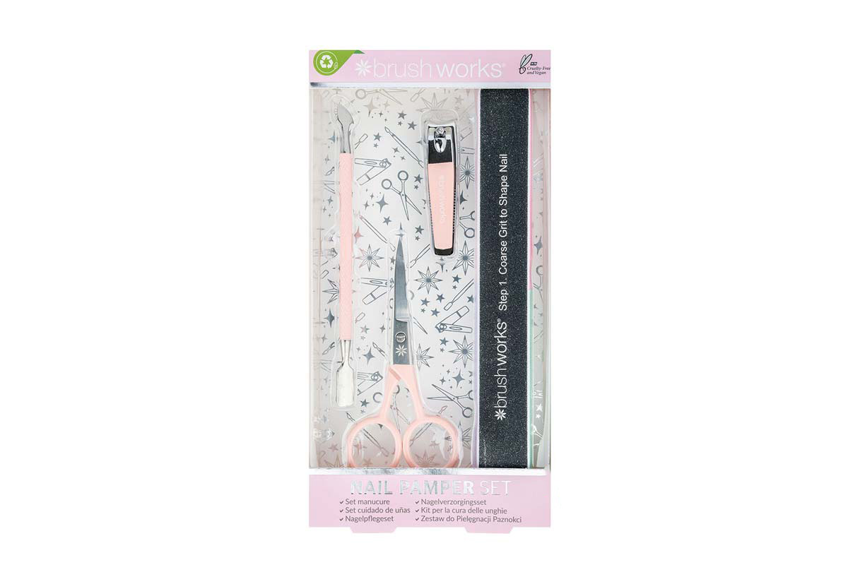 BRUSH WORKS NAIL PAMPER SET - Milano Pharmacy