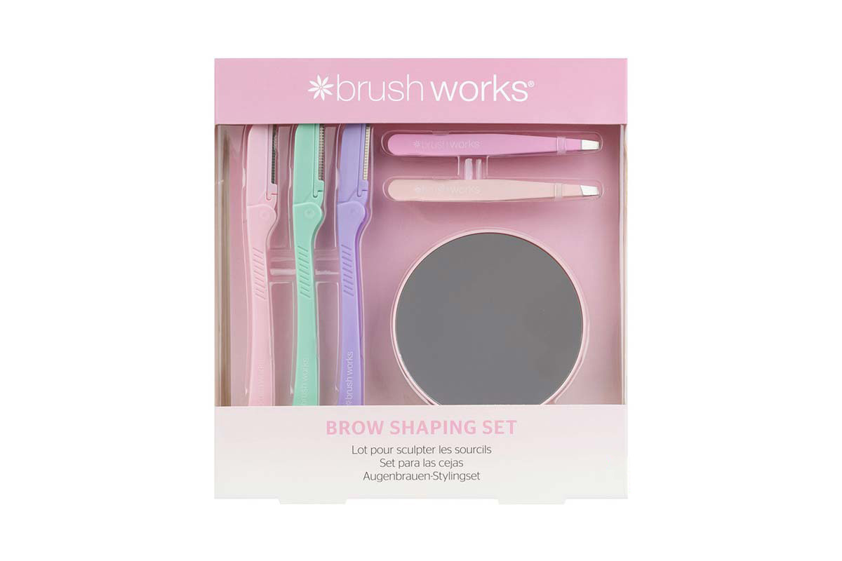 BRUSH WORKS BROW SHAPING SET - Milano Pharmacy