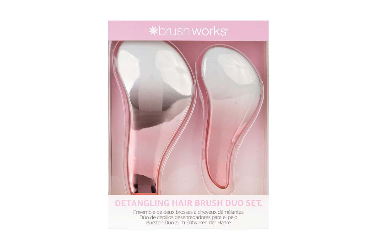 BRUSH WORKS DETAGLING HAIR BRUSH DUO SET - Milano Pharmacy