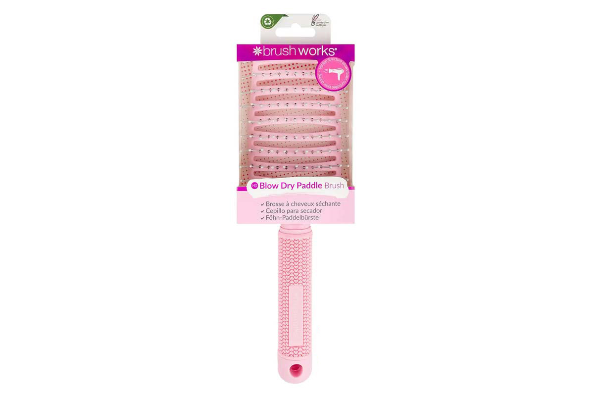 BRUSH WORKS HD BLOW DRY PADDLE BRUSH - Milano Pharmacy