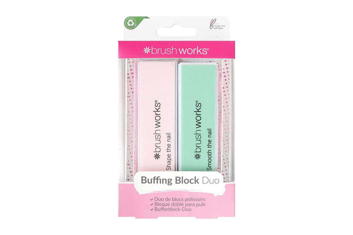 BRUSH WORKS NAIL BUFFING BLOCK DUO - Milano Pharmacy