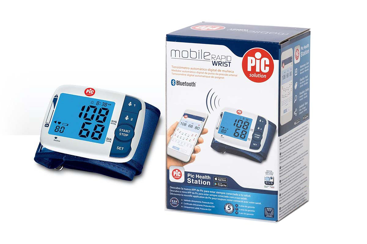 PIC MOBILE RAPID WRIST BLOOD PRESSURE MOINTOR - Milano Pharmacy