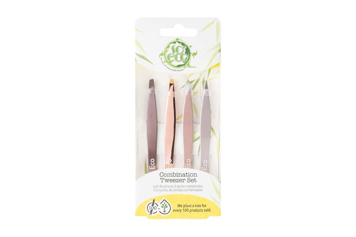 SO ECO COMBINATION TWEEZER SET 4 PCS - Milano Pharmacy