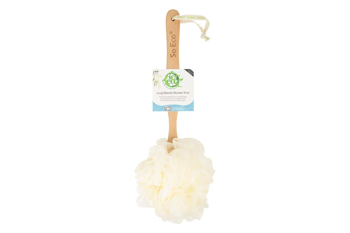 SO ECO LONG HANDLE SHOWER POUF - Milano Pharmacy