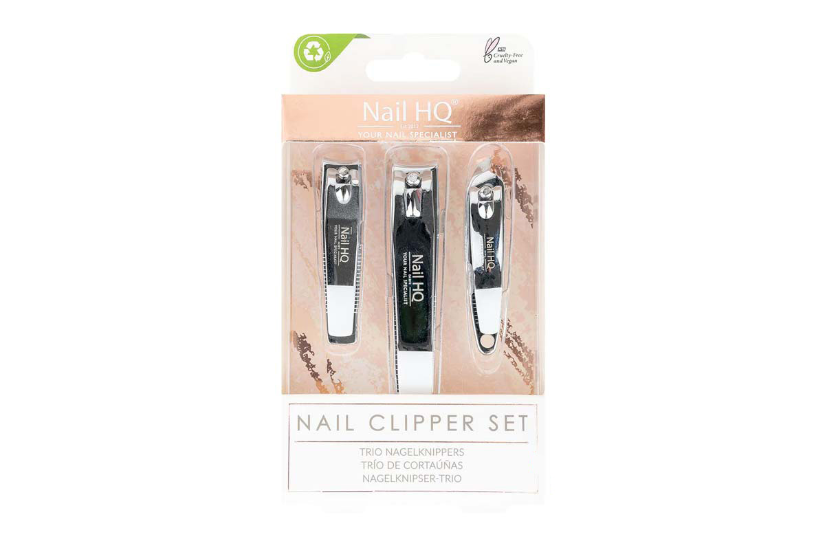 NAIL HQ NAIL CLIPPER SET 3 PCS - Milano Pharmacy