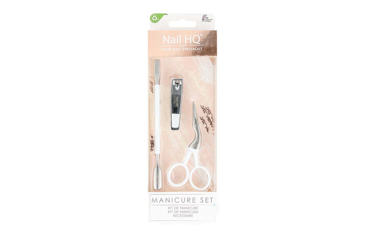 NAIL HQ MANICURE SET 3 PCS - Milano Pharmacy