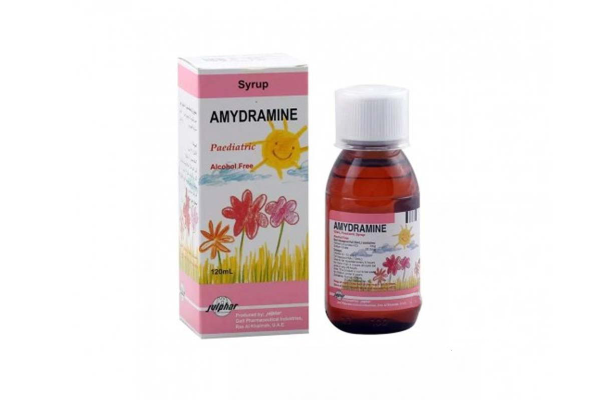 AMYDRAMINE PAEDIATRIC 120 ML SYRUP - Milano Pharmacy