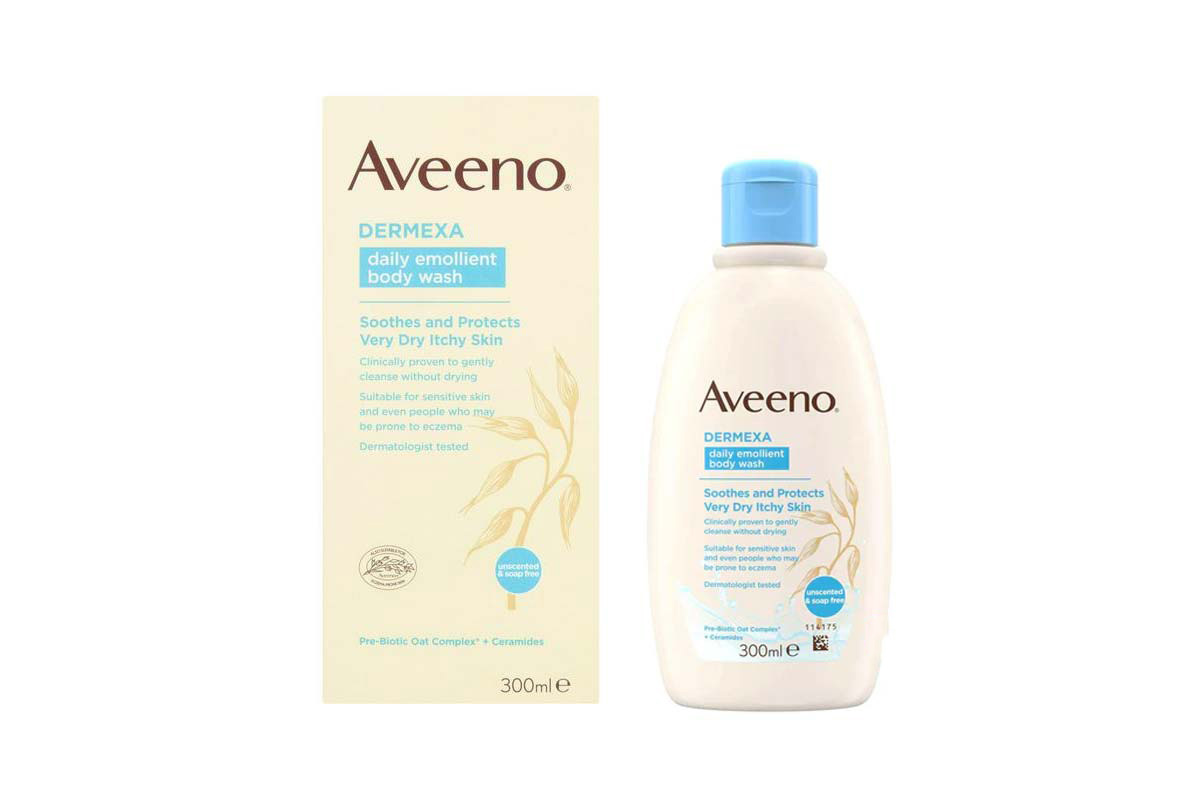 AVEENO DERMEXA DAILY EMOLLIENT BODY WASH 300 ML - Milano Pharmacy