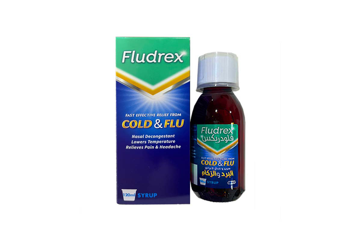 FLUDREX SYRUP 120ML - Milano Pharmacy