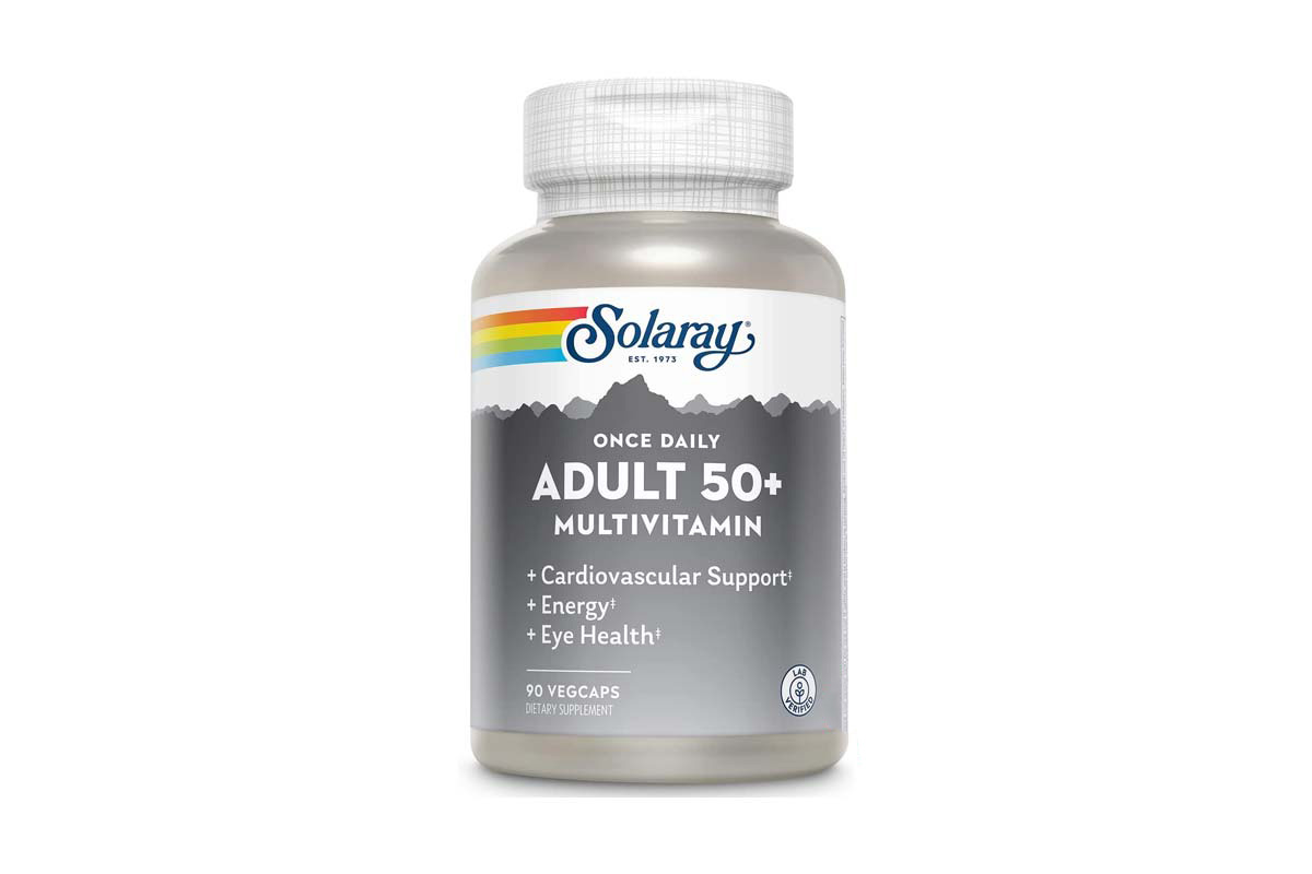 SOLARAY ONCE DAILY ADULT 50 PLUS MULTIVITAMIN 90 CAPSULES - Milano Pharmacy