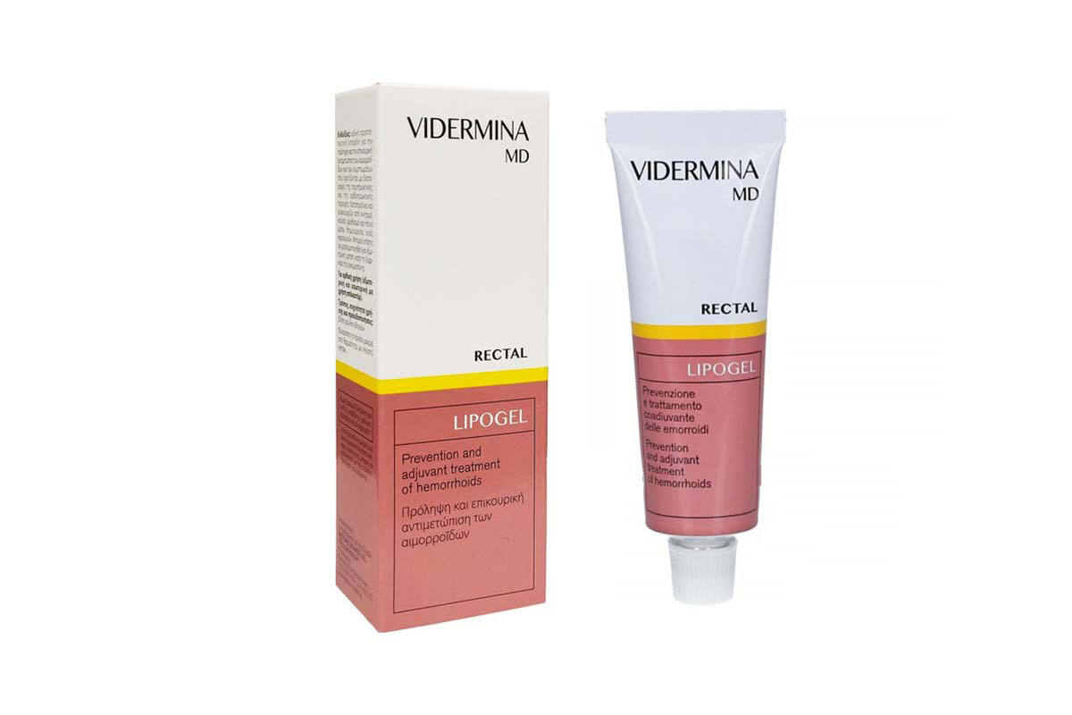 VIDERMINA MD RECTAL LIPOGEL 30 ML - Milano Pharmacy