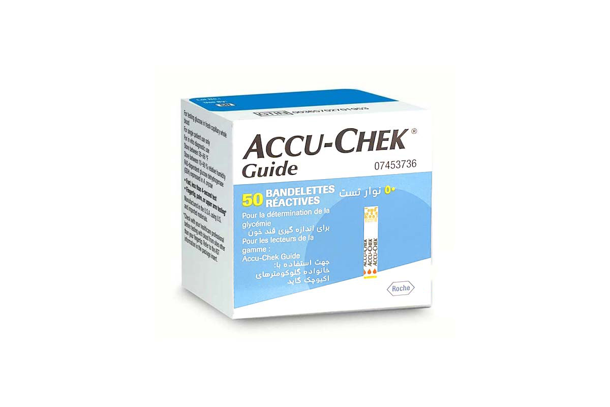 ACCU CHEK GUIDE STRIPS 50 TEST - Milano Pharmacy