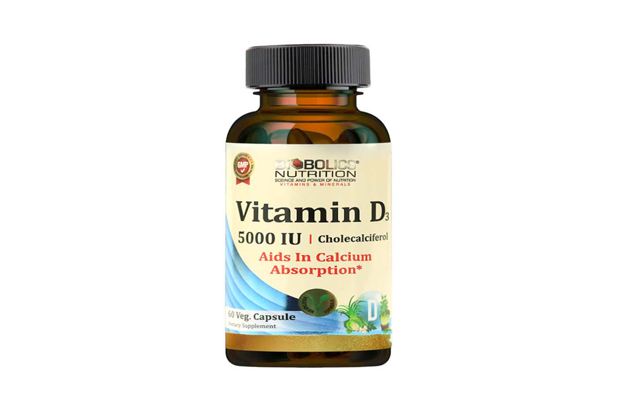 BIOBOLICS VITAMIN D 5000IU 60 VEGETARIAN CAPSULES - Milano Pharmacy