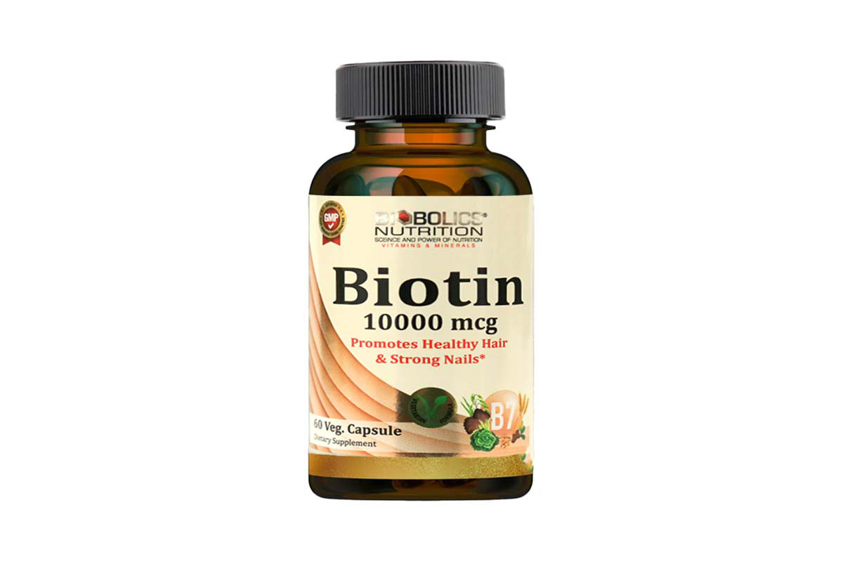 BIOBOLICS BIOTIN 10000MCG 60 VEGETARIAN CAPSULES - Milano Pharmacy