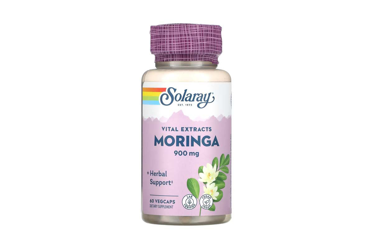 SOLARAY MORINGA 900MG 60 VEG CAPSULES - Milano Pharmacy