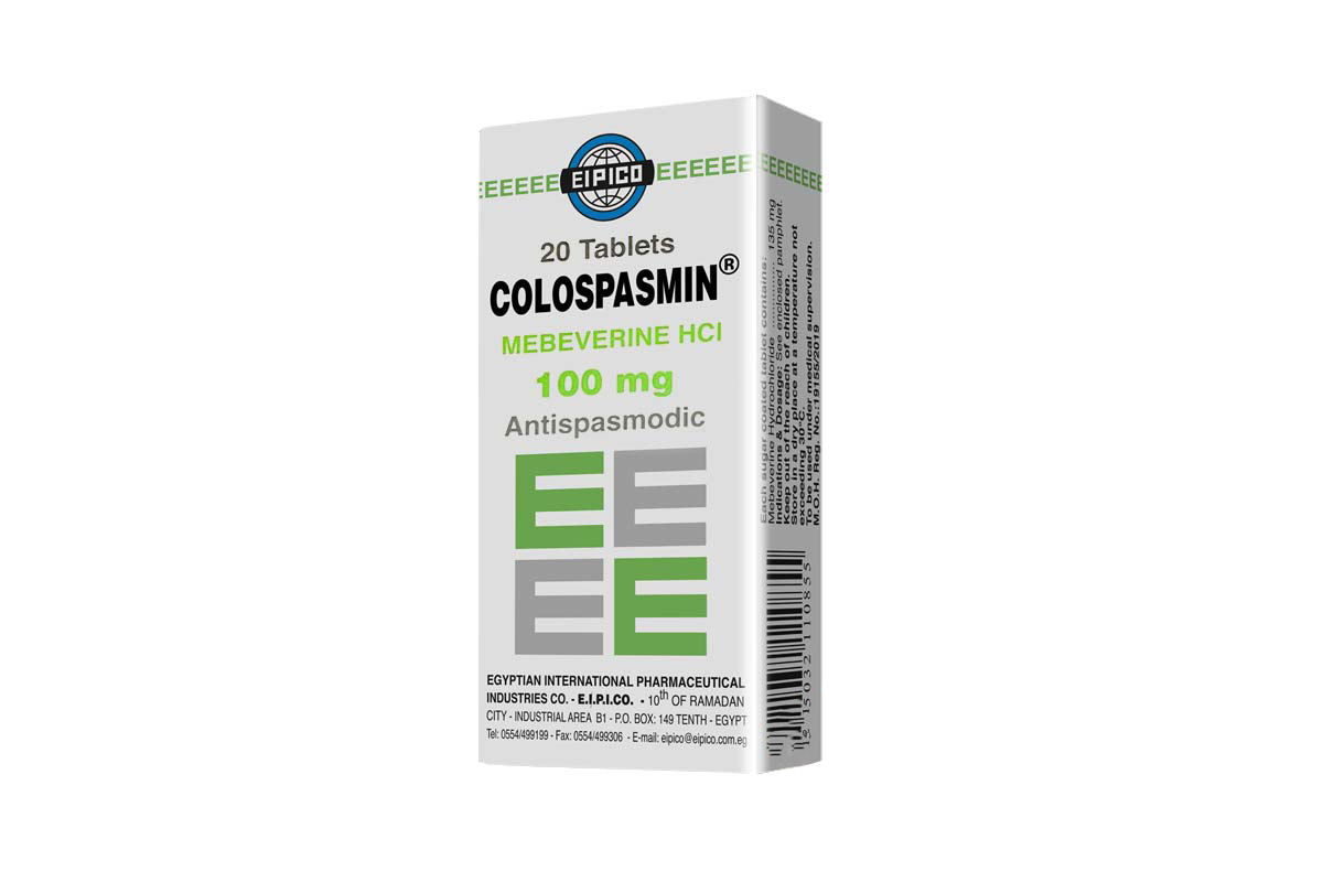 COLOSPASMIN 100 MG 20 TABLETS - Milano Pharmacy