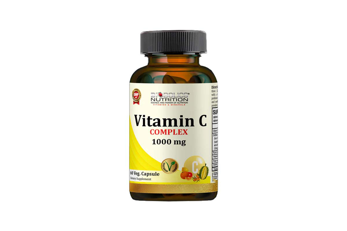 BIOBOLICS VITAMIN C COMPLEX 1000MG 60 VEGETARIAN CAPSULES - Milano Pharmacy